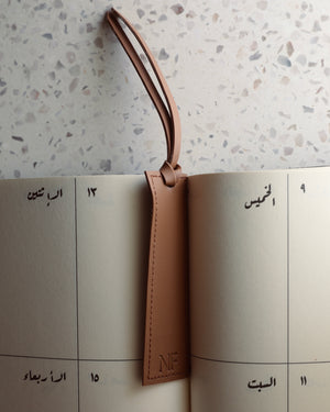 Open image in slideshow, Leather Bookmark
